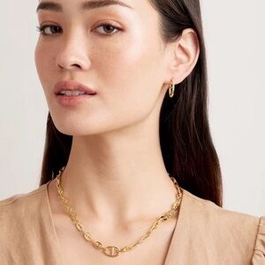 Gorjana Port Necklace - Gold brand new